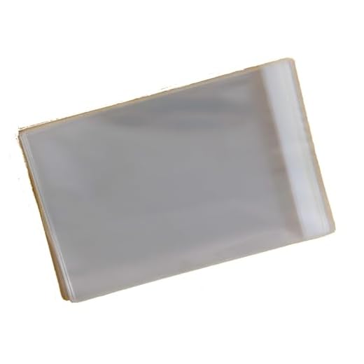 100 unidades – A4 – Soportes para fotografía – Bolsas de celofán autoadhesivas – Tamaño de violonchelo 220 mm x 297 mm + solapa de 30 mm – 40 micras