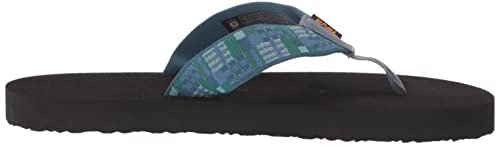 Teva Y Mush Ii Sandal, Summer Patchwork Blue Coral, 4 Us Unisex Big Kid #TOP5