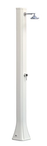 Arkema F600/9003 Big Happy Five - Ducha De Calentamiento Solar De Polietileno Hd, Resistente A Los Rayos Uv, La Sal Y La Cal, Ideal En Entornos Marinos Con Mucho Viento