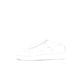 Nike AIR Force 1 Le (GS), Chaussure de Basketball, White/White,