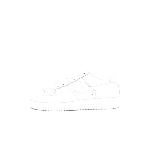 Nike Air Force 1 Lv8 GS Boys' Basketball Shoes, White, 6.5 US