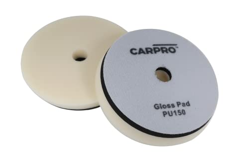 CARPRO Gloss Pad - Extreme High Gloss, Made of Unique Japanese Open Cell Polyurethane Foam, Beveled Profile, Both Dual Action and Rotary Machines - 6