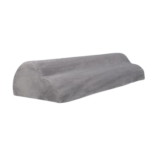 YWJLQH Foot Rest for Under Desk Leg Rest Pillow Under Desk Footrest Leg Pillow for Car, Dark Gray