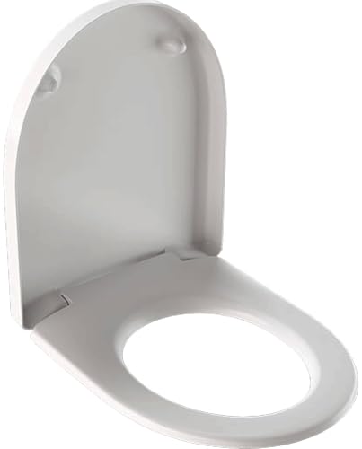 Geberit WC-Sitz Renova Nr. 1 Plan (Farbe weiß mit Deckel Befestigung aus Metall) 573070000