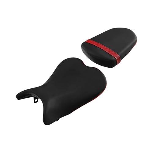 Accesorios para motocicleta: asiento de conductor azul compatible con GSXR 600 años 06 07