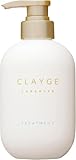 Clayge Smooth Conditioner for Oily Scalp, Clay & Menthol Scalp Care with Moisturizing Smooth Finish, Floral Musk Scent, 16.91 fl oz / 500ml Pump Bottle, Made in Japan