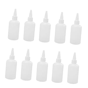 Garneck 20 Stück Transluzente Quetschflaschen