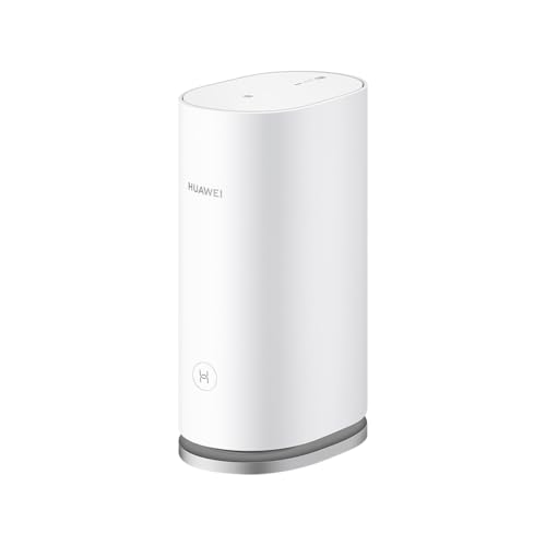 Roteador, HUAWEI WiFi Mesh 3, WiFi 6 em Toda Casa com Até 3000Mbps, HarmonyOS Mesh+, Conexão com Um Toque, Branco, Kit com 1 unidades
