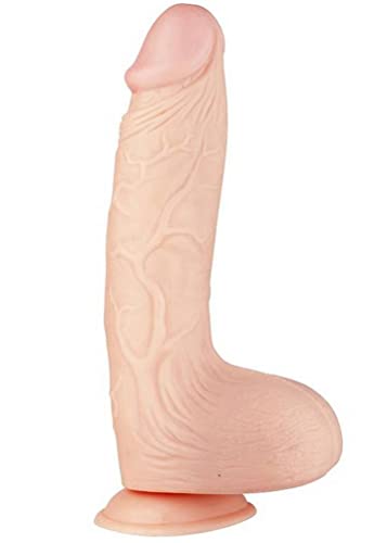 Dildo pénis avec testicules Dream Toys Bigstuff en silicone réaliste