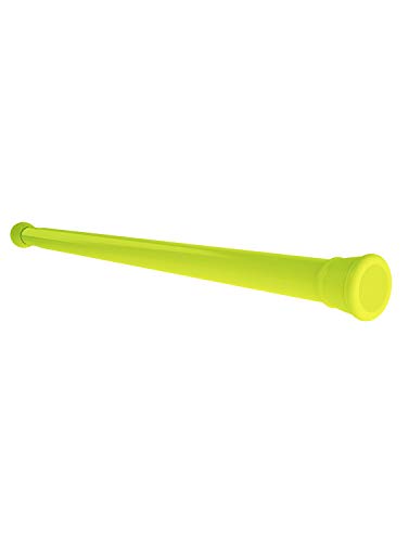 Image of Story@Home Curtain Rod 104-170 CM | Adjustable Rod Without Drilling | Extendable Shower Curtain Tension Rod | Rustproof Metal Curtain Rod Pipe | Stable Spring Installation | Neon Green