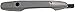 Dorman 92599 Front Passenger Side Exterior Door Handle Compatible with Select Honda Models, Chrome