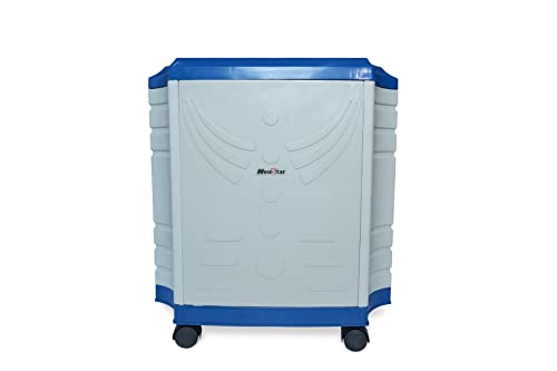 NEO STAR Plastic Tall Tubular Tt/Lt Single Battery Inverter Trolley