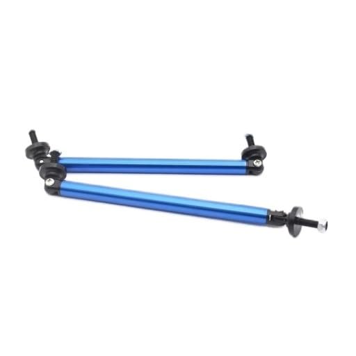 Spojlery tylne do samochodów 2 Stuks Universele 45/75/100/150/200Mm Rozdzielacz Staaf Steun Bars zderzaka Staven uniwersalnytylny spojler(2Pcs 150mm Blue)