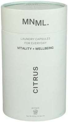 Minimal Laundry Capsules Citrus 30 pk (Pack of 6)