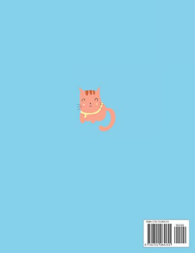 Sketchbook: A Cute Cat Kawaii Sketchbook for Kids: 100 Pages of 8.5" x 11" Large Blank Paper for Drawing, Doodling Painting or Sketching (Painting Sketchpad) image 4
