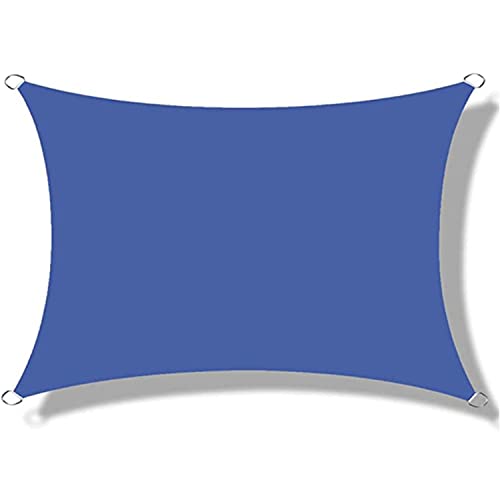 Voile d'ombrage 4x7m balcon jardin imperméable polyester protection UV - 2