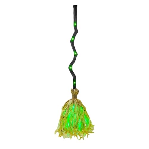 35.4 Inches Simulated Broom Halloween Decorations for Home Party Decor - image 1
