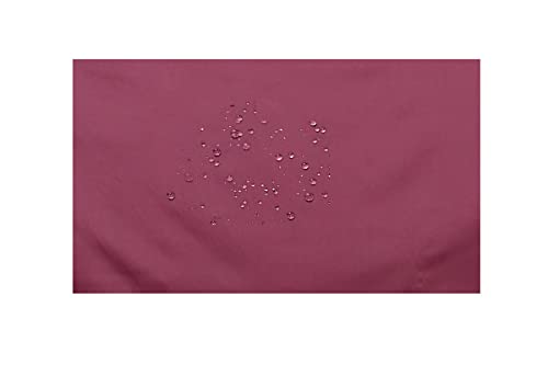 Image of The Furnishing Tree Mattress Protector /Waterproof Bedsheet Size WxL 36x72 inches Single Bed One Unit Polyester Maroon