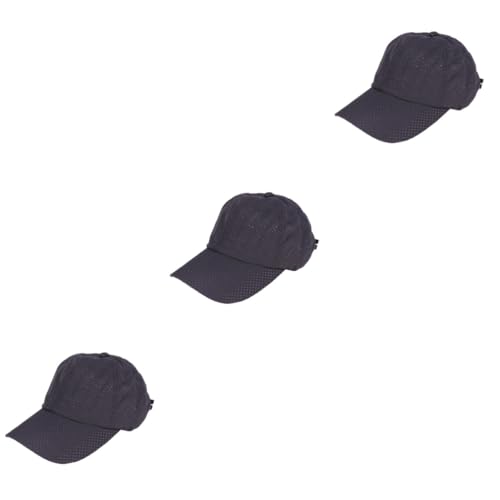 Chapeau de soleil masculin bleu capsme avec protection solaire pour jeux d'extérieur
