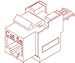 Modular Connectors / Ethernet Connectors RJ45 CAT5e PANEL MT SHIELDED-R/A IDC (5 pieces)