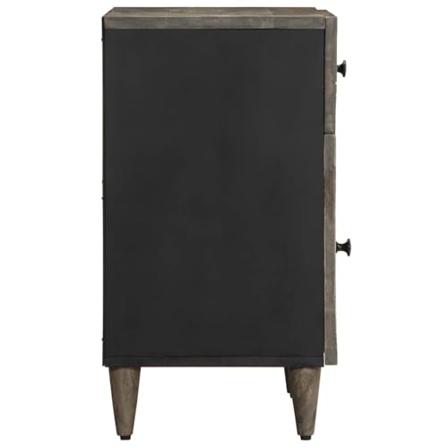 Table de chevet compacte en manguier pour optimiser les petits espaces - 5