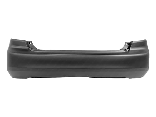 MBI AUTO - Primered, Rear Bumper Cover for 2003 2004 2005 Honda Accord Sedan 4-Door 03 04 05, HO1100208