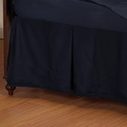 black crib dust ruffle
