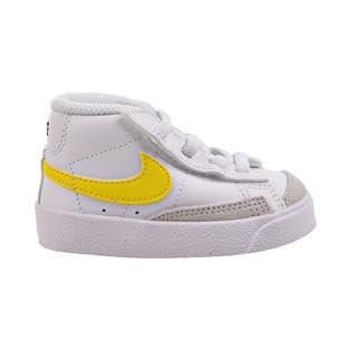 Nike Toddler's Blazer MID '77 White/Vivid Sulfur-Pecan (DA4088 103) - 4