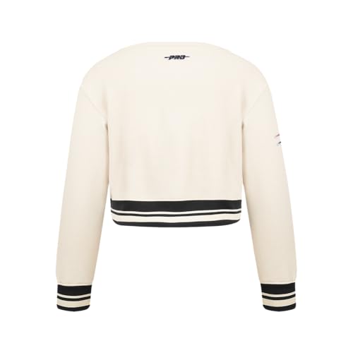 Image of Pro Standard Big Girls NBA Retro Classics Fleece Crewneck Sweatshirt