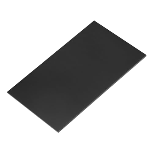 Image of DMiotech 6 x 8 x 0.15 Inch Plastic UHMW Sheets, Ultra High Molecular Weight Polyethylene, Opaque Black Polyethylene Board for Automotive, Chemical, Manufacturing, DIY Home Kitchen