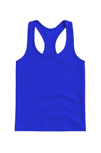 Image of Kurve Premium Girls Seamless Supersoft Wide Strap Comfortable Racerback Tank (Made with Love in The USA)