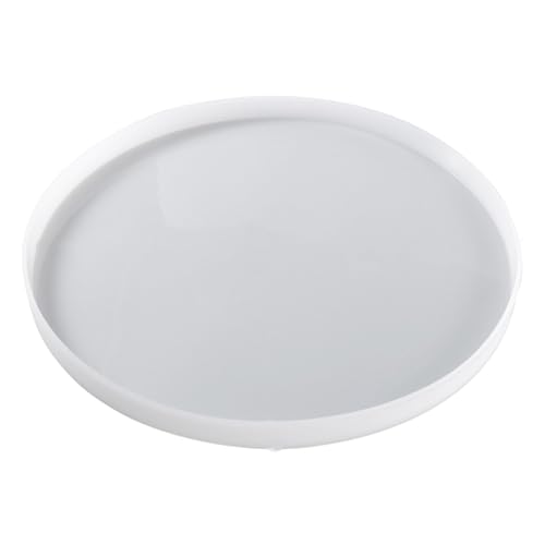 Stampo in resina siliconica - Grandi stampi in epossidica forma rotonda in Charcuterie Brett Form Resina Sottobicchieri in stampo in per gambe del tavolo artigianato