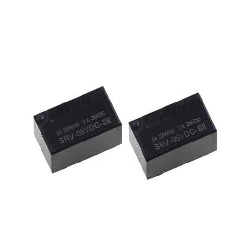 Relais HK23F SRV 5V 12V 24VDC SH 6 broches 2A inverseur commutateur