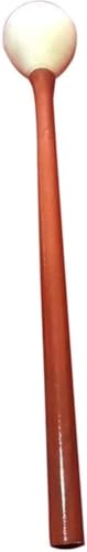 木魚・木柾 専用のバイ(バチ)です 仏具・神具 天然木材 木魚撥 バチ 皮巻き木魚をたた く道具です バチ 法事 法要 お盆 (26CM)