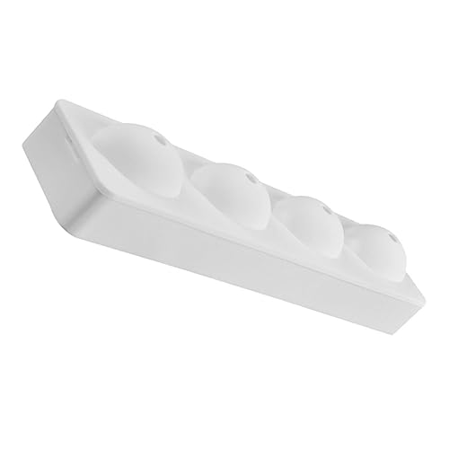 HOLIDYOYO Mousse de mousse de limón conformado Suministro de hornear molde de silicona de cocina bandeja para hornear de silicona molde de pastel de panadería gel de sílice blanco