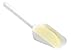 Sterile Lab Scoop with Long Handle, 2 oz. Capacity, Disposable, White (Pack of 10)