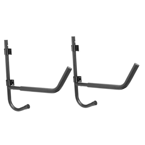 Porta kayak de pared HANABASS soporte de almacenamiento para garaje exterior 2 juegos