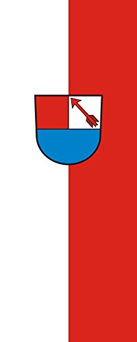 Drapeau portrait Schechingen grand format pour vos fêtes de village
