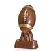 Decade Awards Football Bronze Finished Trophy - 6 Inch Tall | FFL Gridiron Award - Engraved Plate on Request