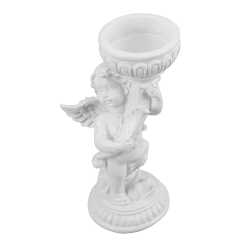 FONDOTIN Roman Column Pedestal Resin Sphere Holder for Decorative Display Timeless Greek Statues Decor with European Flair for Weddings and Special Occasions Home Centerpiece