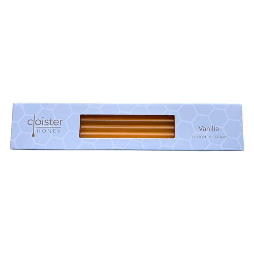 Cloister Honey Straws - Vainilla infusion (Pack de 12)