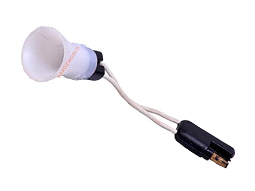 Image of PARDZWORLD E 12 Bulb With Holder & Connector Combo Pack | Suitable for Godrej Refrigerators Only. Match & Buy.