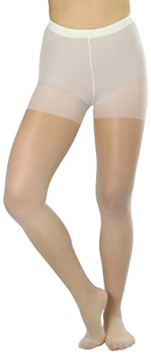 Image of ToBeInStyle Women's Control Top Sheer Footed Pantyhose Hosiery Tights Stockings