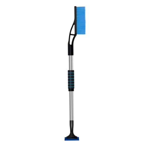 Pala de nieve – Pequeña pala de nieve extensible – Pala de nieve ligera y desmontable para la entrada de la entrada portátil para coche, casa, jardín