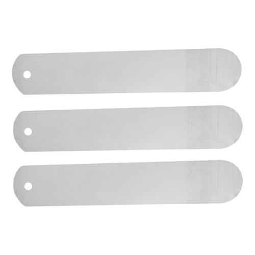 TEHAUX 3pcs Sock Insert Plates Sock Shaping Boards Aluminum for Efficient Organization Display