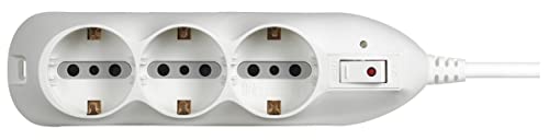 Multisocket Slot 9 BTicino bloc multiprise avec prise allemande P30 - 3