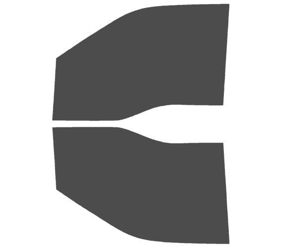 The Tint Effect Precut Window Tint Kit Compatible with Ford F-150 Crew Cab Truck (2021-2025) (Includes: Front Door Window precuts in 30%) Automotive Film