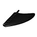 Shanrya Large Surfboard Fin, Surfing Fins PVC Longboard Paddle Board Lightweight Surfboard Fin 4 Inch Large Tail Fin Replacement Surfing Accessory for Paddle Board(Black)