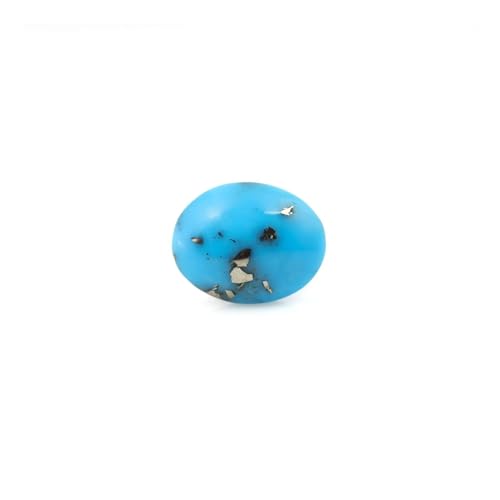 Turquoise afghane naturelle 12,6 ct cabochon ovale pour création de bijoux uniques