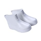 Beaupretty Regenschuhe Mit Gefütterter Sohle Flach Und rutschfest Säure Und Laugenbeständig Für Historische Gebäude Und Medizinische Einrichtungen Weiß